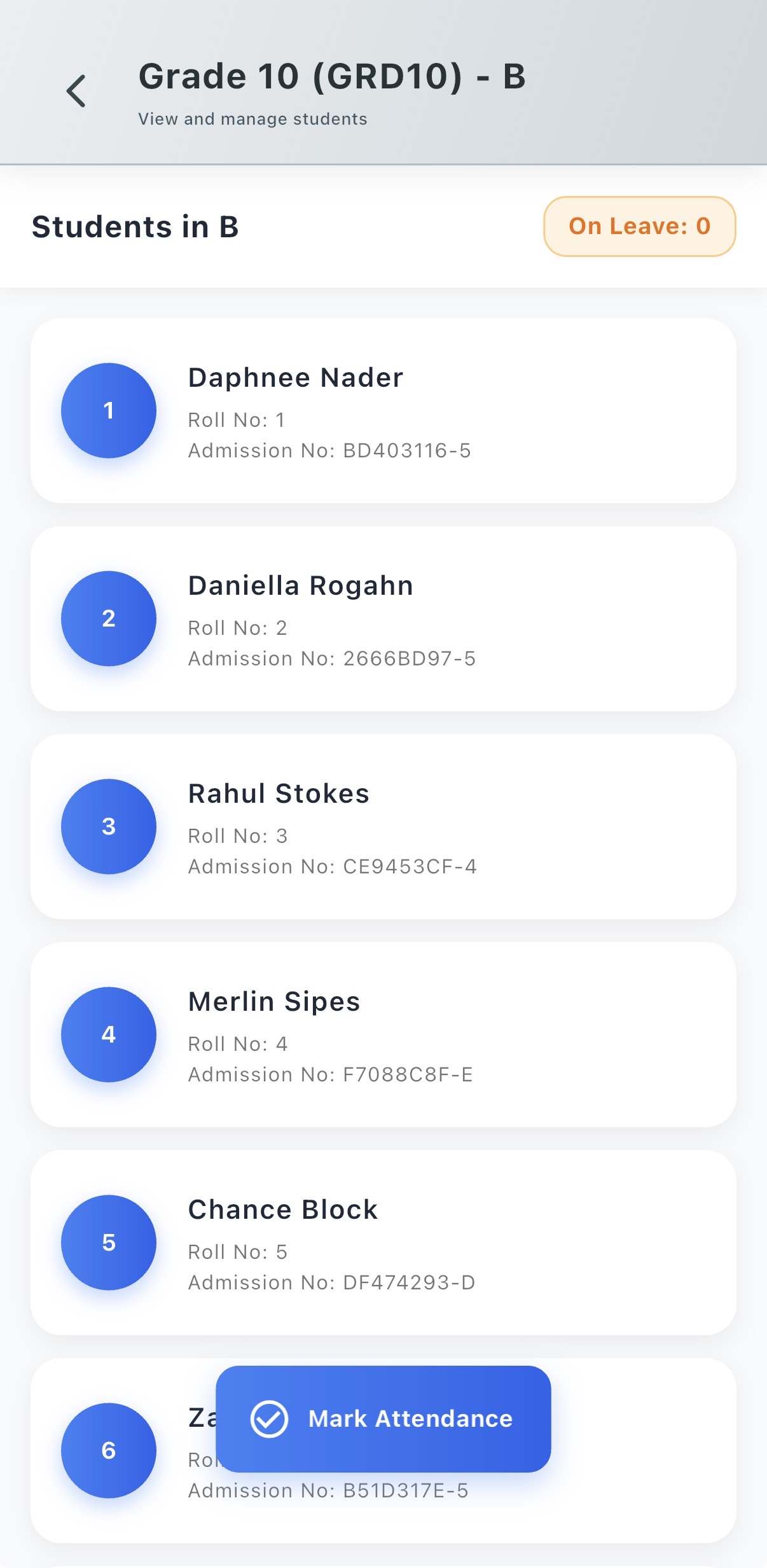 ClassFloo Screenshot 2